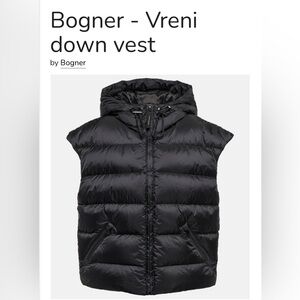Bogner Vreni-D Vest Black Bogner Puffer Vest